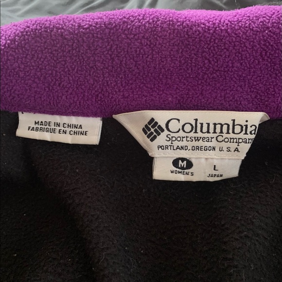 Vintage Columbia Sportswear Company Bugaboo Jacket Set Shell With Fleece Jacket - Picture 11 of 16